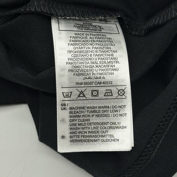 Adidas Men's Big and Tall Size 4XLT Black Crew Neck Sleeveless Tank Top NWT - Picture 6 of 11